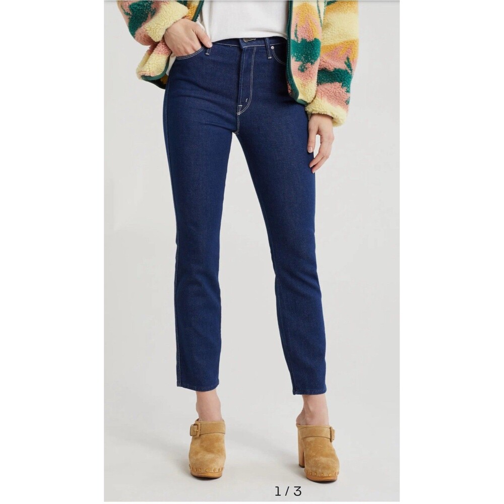 MOTHER The Double Dazzler Jeans Size 24 NEW‎ Ooh La La Dark Wash Skinny Ankle